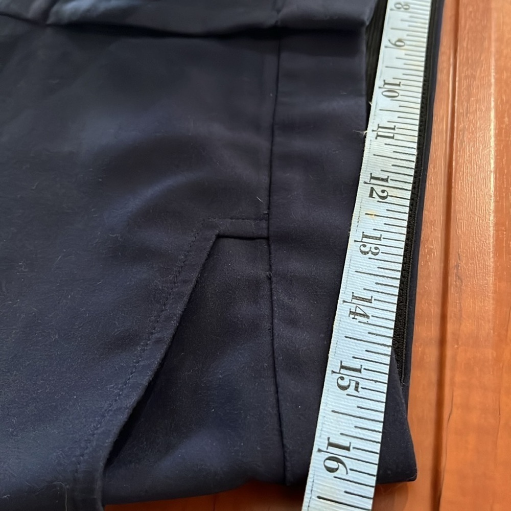 Rafaella Curvy Set- Navy, Beige Tan Formal Dress Women’s Pants, Size 4, EUC - Picture 16 of 17